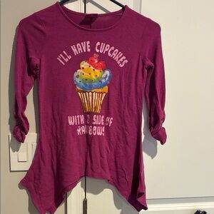 Trolls Cupcake Graphic Tunic Top